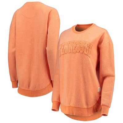 Women's Pressbox Tennessee Orange Tennessee Volunteers Ponchoville Pullover Sweatshirt