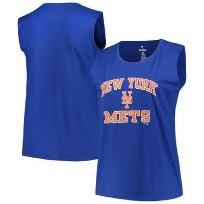 Women's Profile Royal New York Mets Plus Size Tank Top