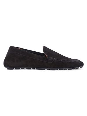 Women's Qaitlin Suede Driving Loafers - Black - Size 11