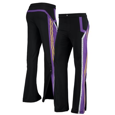 Women's Qore Purple Los Angeles Lakers Nostalgic Tracksuit Pants