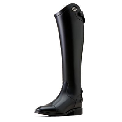 Women's Ravello Dress Tall Riding Boots in Black Calf Leather