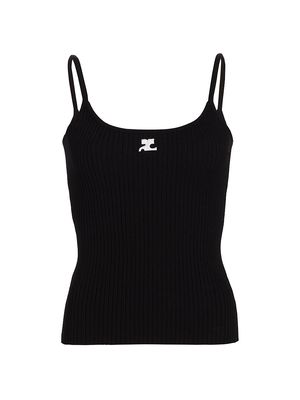 Women's Re-Edition Rib-Knit Tank - Black - Size XL