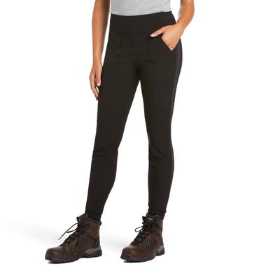 Women's Rebar DuraStretch Utility Legging Pants in Black, Size: XS Regular by Ariat