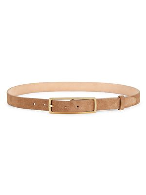 Women's Rebound Suede Belt - Camel Suede - Size XS