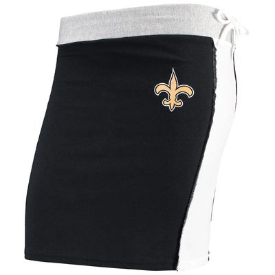 Women's Refried Apparel Black New Orleans Saints Sustainable Short Skirt