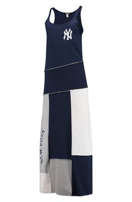 Women's Refried Apparel Navy/Gray New York Yankees Sustainable Scoop Neck Maxi Dress