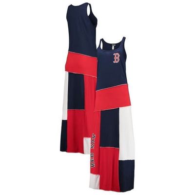 Women's Refried Apparel Navy/Red Boston Red Sox Sustainable Scoop Neck Maxi Dress