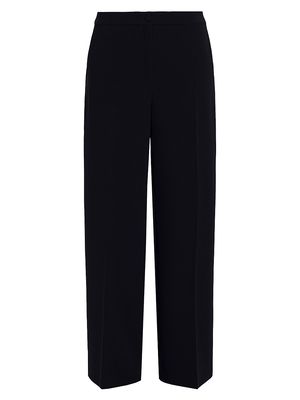 Women's Riccor Straight-Leg Trousers - Midnight Blue - Size 22