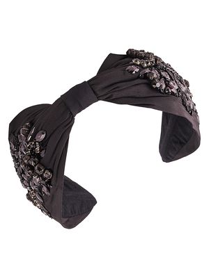 Women's Sequin Headbands - Black - Black