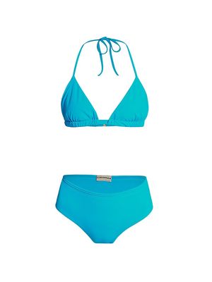 Women's Seraphine Bikini Set - Indaco - Size Small - Indaco - Size Small