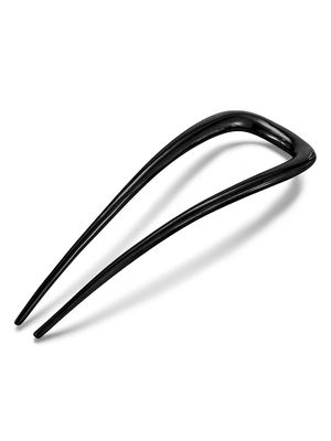 Women's Small Stainless Steel Hair Pin - Black - Black - Size Small