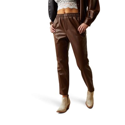 Women's Small Town Jogger Pant in Fondue Fudge, Size: XS Regular by Ariat