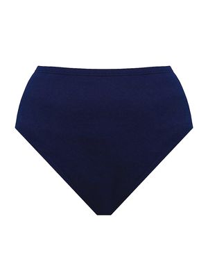 Women's Solid Swim Bottoms - Midnight - Size 16