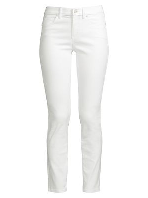 Women's South Ocean High-Rise Stretch Silm-Fit Jeans - Resort White - Size 10