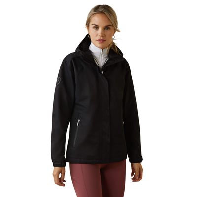 Women's Spectator Waterproof Jacket in Black, Size: XS by Ariat