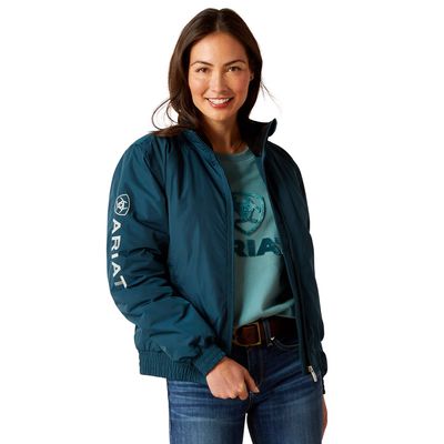 Women's Stable Insulated Jacket in Reflecting Pond, Size: XS by Ariat