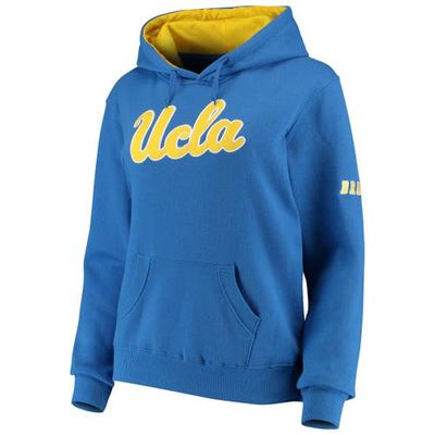Women's Stadium Athletic Blue UCLA Bruins Big Logo Pullover Hoodie