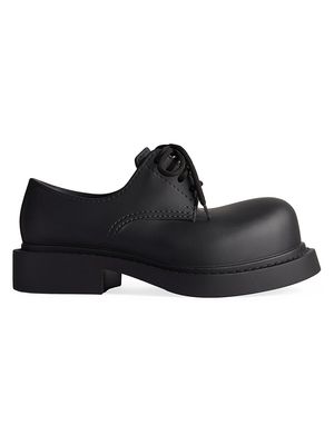 Women's Steroid Derby Shoes - Black - Size 6