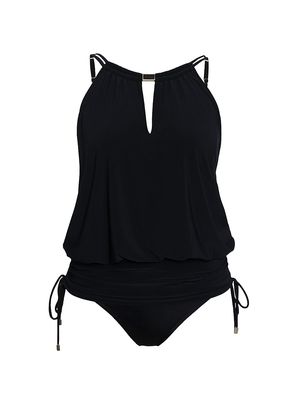 Women's Susan One-Piece Swimsuit - Black - Size 16W - Black - Size 16W