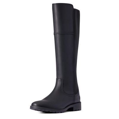 Women's Sutton II Waterproof Boots in Black, Size: 5.5 B / Medium by Ariat