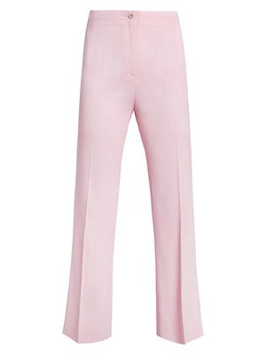 Women's Tailored Straight-Leg Ankle Pant - Petal Pink - Size 8