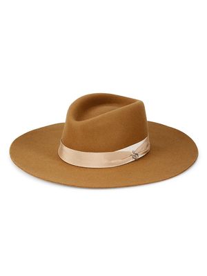 Women's Thames Wool Fedora - Camel - Size Medium