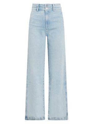 Women's The Allana High-Rise Stretch Wide-Leg Jeans - Starry Eyed - Size 32