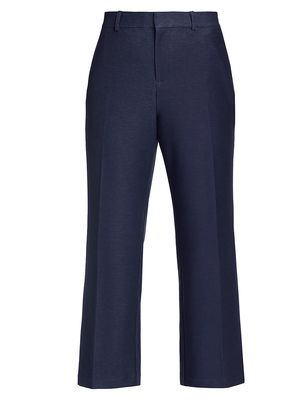 Women's The Aluda Flared Trousers - Medium Blue Wash - Size 14 - Medium Blue Wash - Size 14