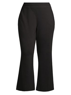 Women's The Stars Pisces Flared Pants - Black - Size 14