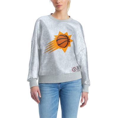 Women's Tommy Jeans Silver Phoenix Suns Tracy Pullover Sweatshirt