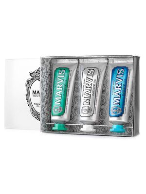 Women's Travel With Flavor 3-Piece Mint Toothpaste Set