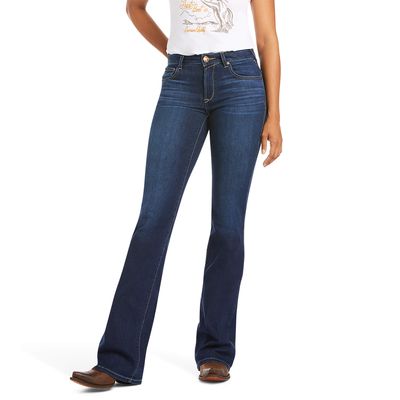Women's Ultra Stretch Perfect Rise Katie Flare Jeans in Maya, Size: 24 Short by Ariat