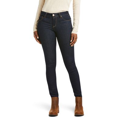 Women's Ultra Stretch Perfect Rise Sidewinder Skinny Jeans in Rinse, Size: 25 Regular by Ariat