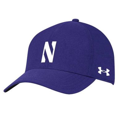 Women's Under Armour Purple Northwestern Wildcats Logo Adjustable Hat