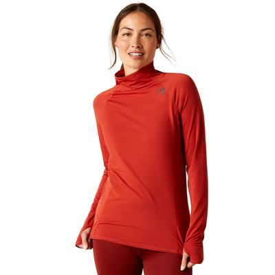 Women's Venture Baselayer in Red Ochre, Size: XS by Ariat