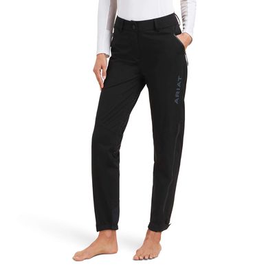 Women's Venture H2O Shell Full Seat Pant in Black, Size: XS Regular by Ariat