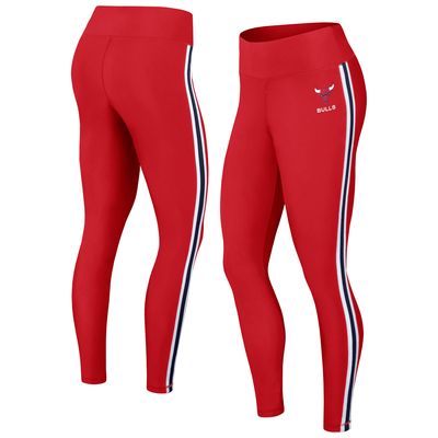 Women's WEAR by Erin Andrews Red Chicago Bulls Color-Block Leggings