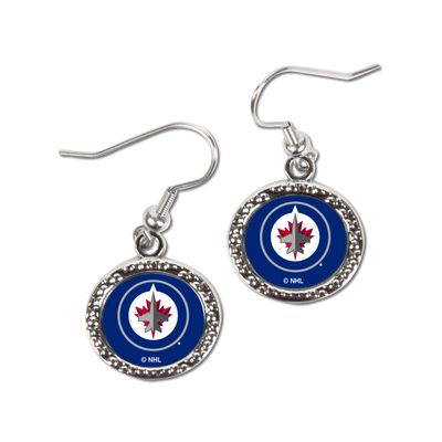 Women's Winnipeg Jets WinCraft Round Dangle Earrings