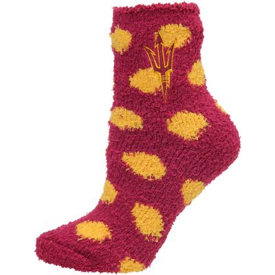 Women's ZooZatz Arizona State Sun Devils Plush Dot Socks