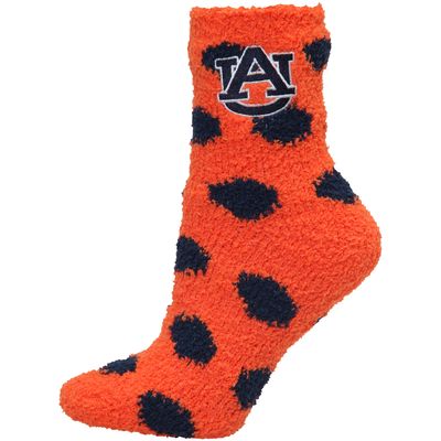 Women's ZooZatz Auburn Tigers Plush Dot Socks