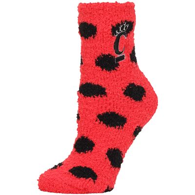 Women's ZooZatz Cincinnati Bearcats Plush Dot Socks