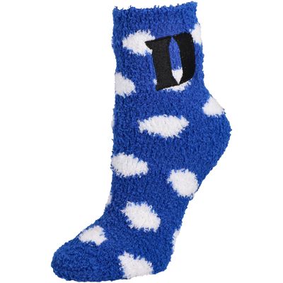 Women's ZooZatz Duke Blue Devils Plush Dot Socks
