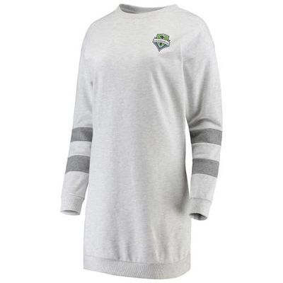 Women's ZooZatz Gray Seattle Sounders FC Sweatshirt Dress