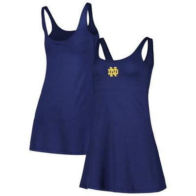 Women's ZooZatz Navy Notre Dame Fighting Irish Logo Scoop Neck Dress