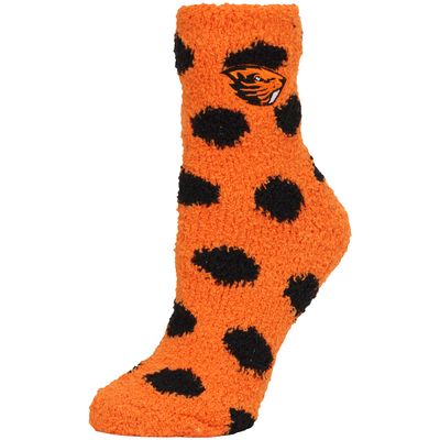 Women's ZooZatz Oregon State Beavers Plush Dot Socks