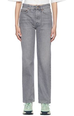 Won Hundred Gray Pearl Jeans