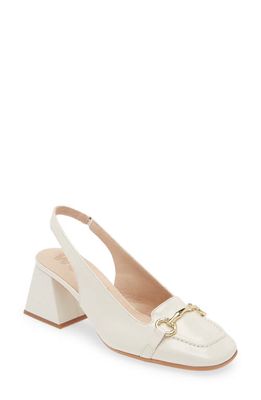 Wonders Menorca Slingback Mary Jane Pump in Monorca Off White 