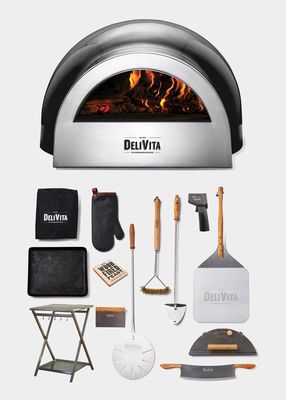 Wood-Fired Pizza Oven Deluxe Complete Collection Set