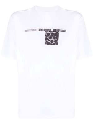 Wood Wood Haider graphic-print T-shirt - White