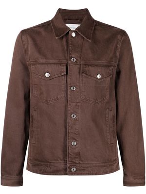Wood Wood Ivan denim-jacket - Brown